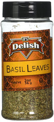 Kosher For Passover Dried Basil Leaves by Its Delish, 1 lb Bulk Bag - Gluten Free & Passover Use