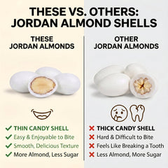 Ultra Fine White Jordan Almonds