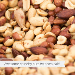 Roasted Salted Mixed Nuts with Peanuts 2.5 LBS Jumbo Jar