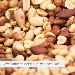 Roasted Salted Mixed Nuts with Peanuts 2.5 LBS Jumbo Jar