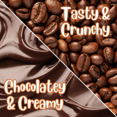 Dark Chocolate Espresso Beans 3 Lbs Jumbo Container