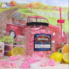 Pink Lemonade Taffy Chews 18 Oz Jumbo Container