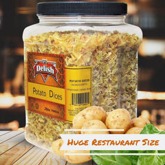 Dehydrated Potato Dices 20 Oz Jumbo Container