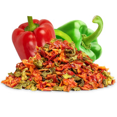 Red & Green Bell Peppers Mix 3 lbs Gallon Size Jug