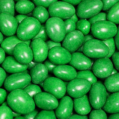 Dark Green Jordan Almonds 3 Lbs