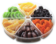 Gourmet Dried Fruit Variety Gift Tray Large 6-Pt by It's Delish - Gift Basket