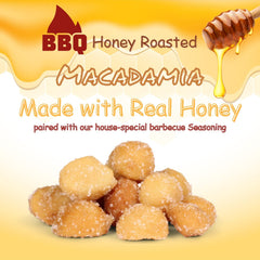 BBQ Honey Roasted Macadamia 2.6 LBS Jumbo Container
