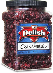 Dried Cranberries 36 Oz Jumbo Container