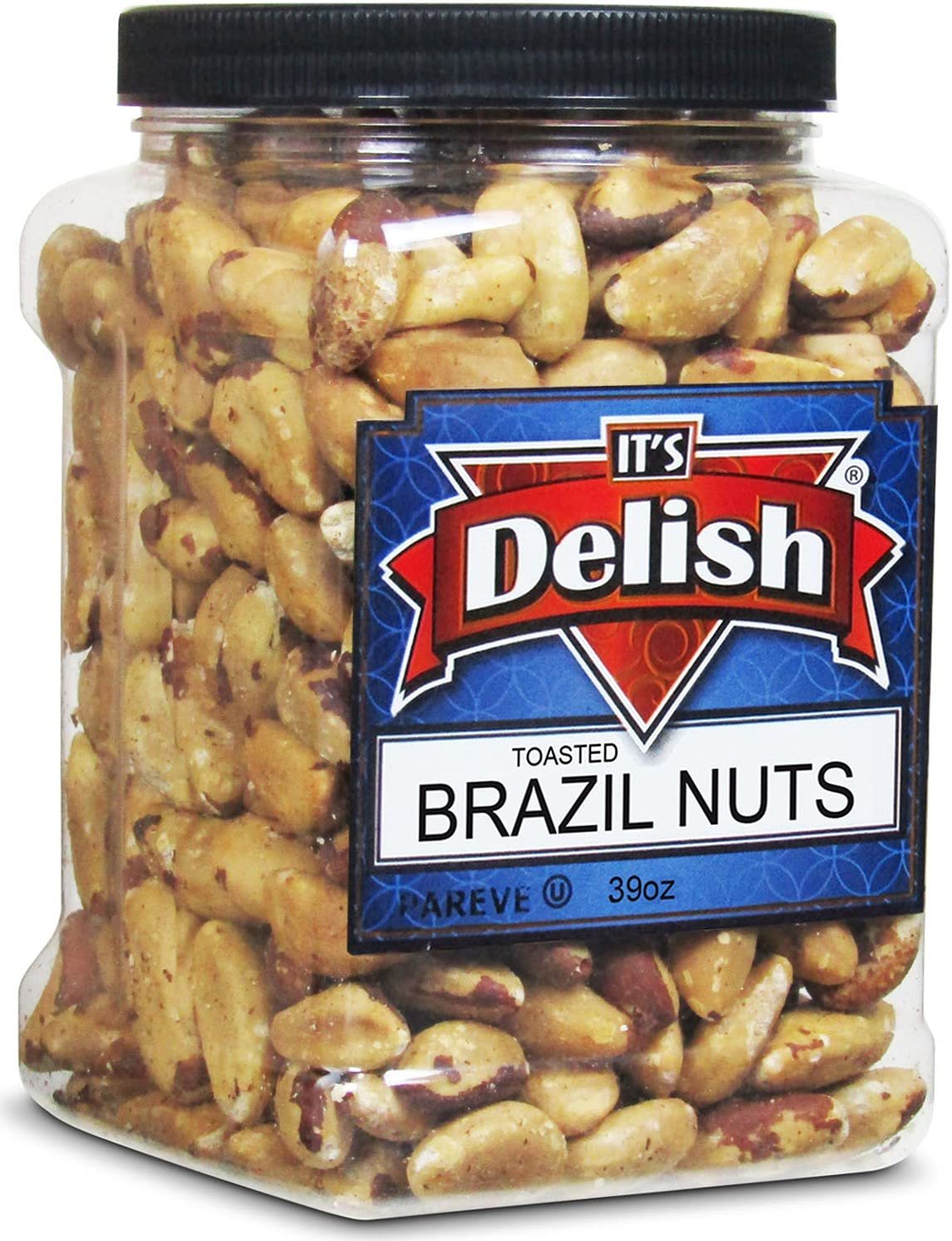 Toasted Brazil Nuts 39 Oz Jumbo Container