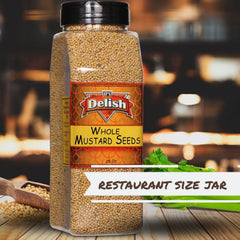 Whole Yellow Mustard Seeds All Natural