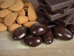 Gourmet Dark Chocolate Covered Almonds by Its Delish
