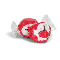 Cherry Fancy Shape Red Taffy Chews  18 Oz Jumbo  Jar