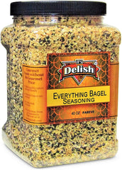 Everything Bagel Seasoning Blend, 40 OZ (2.5 lbs) Jumbo Container