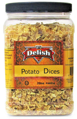 Dehydrated Potato Dices – 20 Oz Jumbo Reusable Container