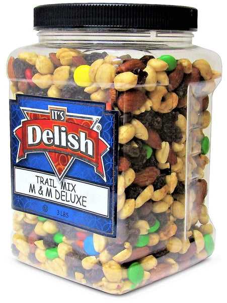 Classic Trail Mix with M&M's by Its Delish, 10 lbs Bulk
