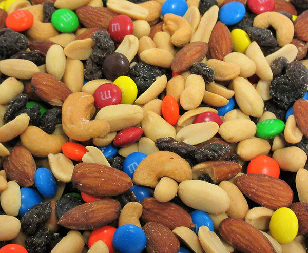M&M CLASSIC TRAIL MIX, 3 LB  JUMBO REUSABLE CONTAINER – Its Delish