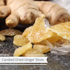 Crystallized Ginger Slices Sulfured