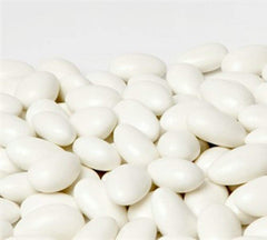 White Jordan Almonds, 3.5 lbs Jumbo Container