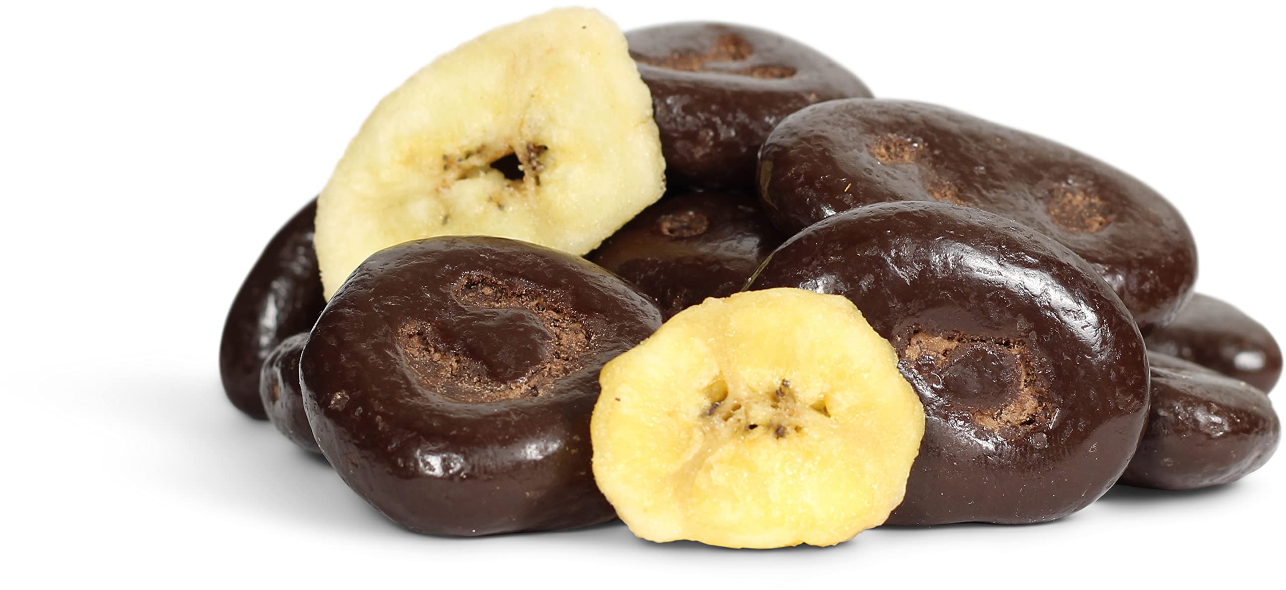 Organic Dark Chocolate Covered Banana Chips