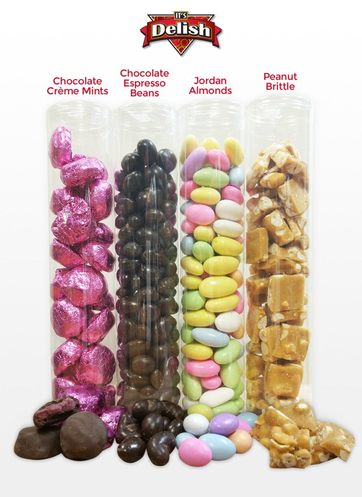 Mom's Candy Gift Tubes