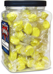 Yellow Banana Soft Taffy Candy Chews - 16  OZ | Jumbo Jar