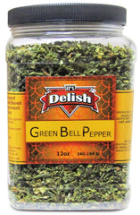 Dehydrated Green Bell Pepper 12 Oz Jumbo Jar