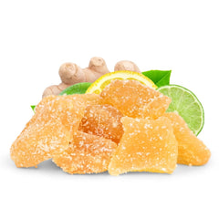 Crystallized Ginger Chunks with Lime