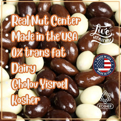 Chocolate Covered Almonds Medley — Jumbo Jar