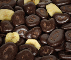 Organic Dark Chocolate Covered Banana Chips