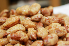 Cinnamon Flavored Toffee Covered Almonds