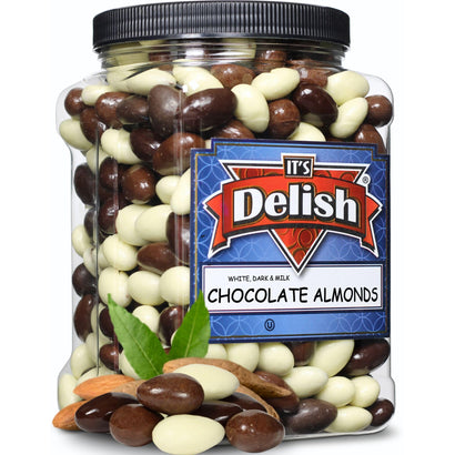 Chocolate Covered Almonds Medley — Jumbo Jar
