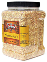 DRIED MINCED GARLIC, 40 OZ (2.5 LBS) | Jumbo Jar