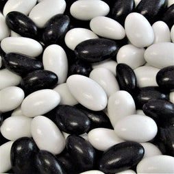 Black & White "Tuxedo" Jordan Almonds Mix