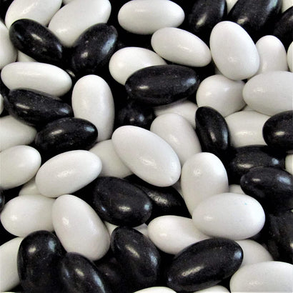 Black & White "Tuxedo" Jordan Almonds Mix