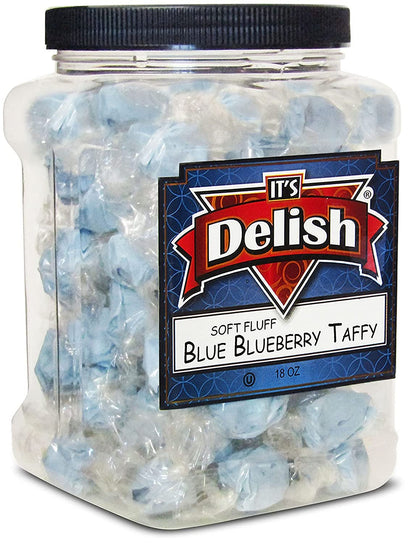 Blue Blueberry Taffy  18 OZ Jumbo Container