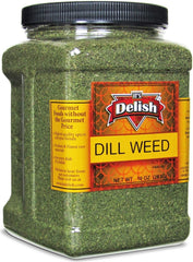 Dried Dill Weed  10 Oz Jumbo Jar