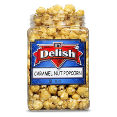 Caramel Nut Popcorn with Peanuts 16 OZ Jumbo Container