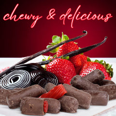 Chocolate Covered Strawberry Licorice Bits