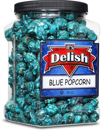 Blue Popcorn 16 Oz Jumbo  Container