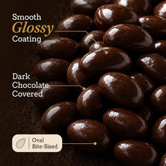 Gourmet Dark Chocolate Covered Almonds by Its Delish