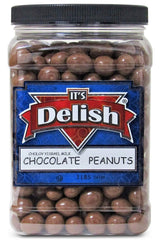 MILK CHOCOLATE COVERED PEANUTS – 3LBS | Jumbo Jar