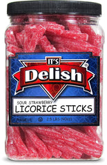 Sweet & Sour Strawberry Licorice Sticks