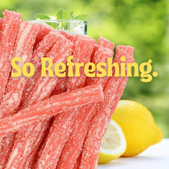 Pink Lemonade Licorice Sour Sticks