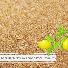 GRANULATED LEMON PEEL – 40 OZ JUMBO CONTAINER