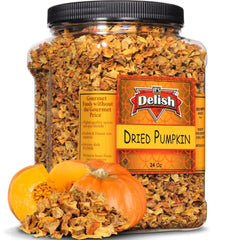 Dried Pumpkin Pieces , 24 OZ Jumbo Container