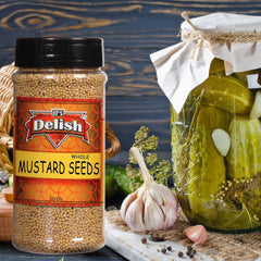 Whole Yellow Mustard Seeds All Natural