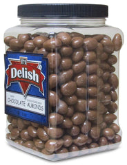 Milk Chocolate Covered Almonds – 3 LBS  Jumbo Jar