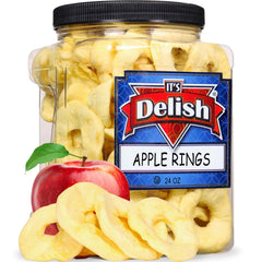 Dried Apple Rings  24 OZ Jumbo Container