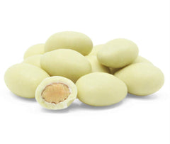 White Milk Chocolate Coated Almond