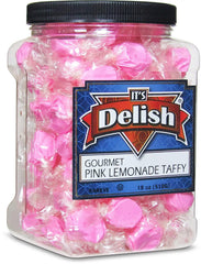 Pink Lemonade Taffy Chews  , 18 Oz Jumbo Container -